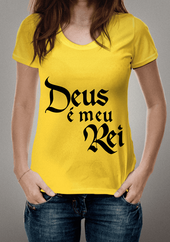 Deus é meu Rei Nome do produto: Deus é meu Rei