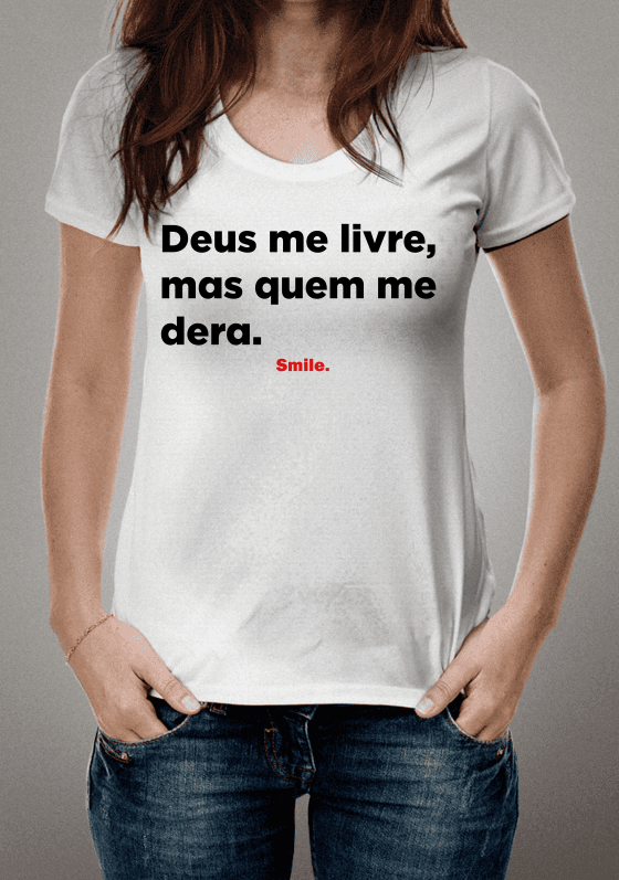 Nome do produto  Deus me livre