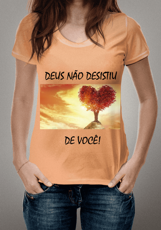 Nome do produto  Deus não desistiu de você!