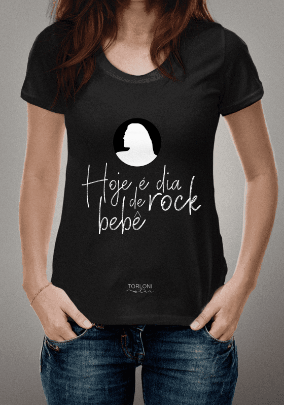 Nome do produto  Dia de rock (preta)