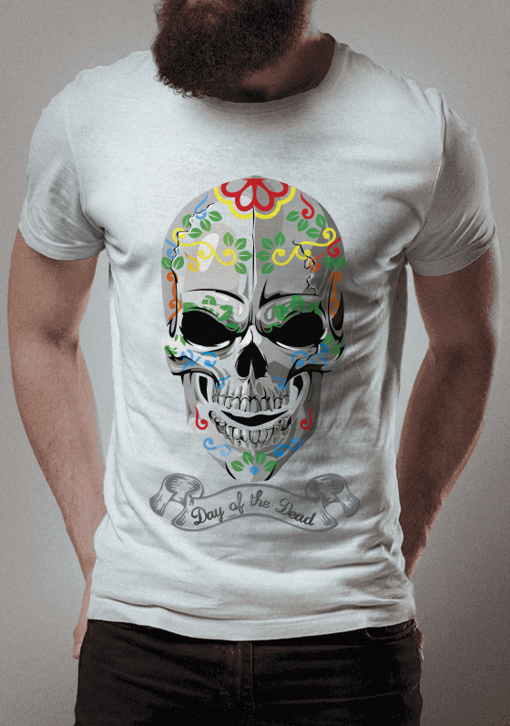 Dia dos Mortos - Caveira Mexicana - Green