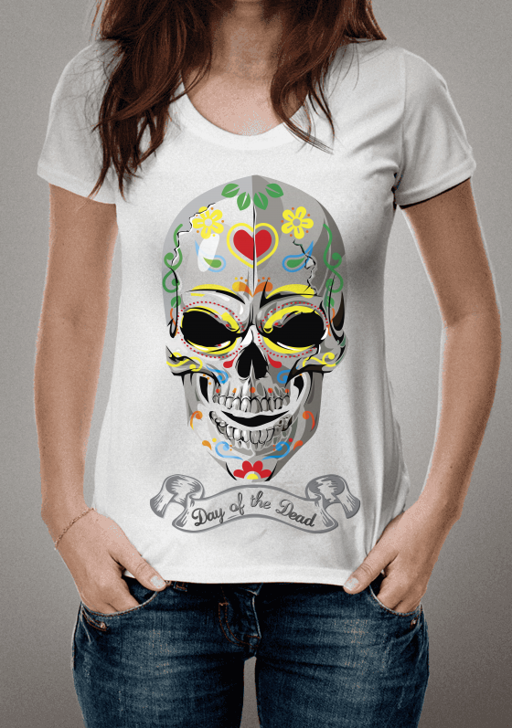 Dia dos Mortos - Caveira Mexicana