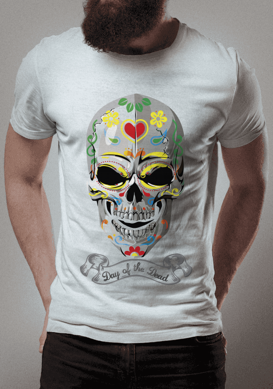 Dia dos Mortos - Caveira Mexicana