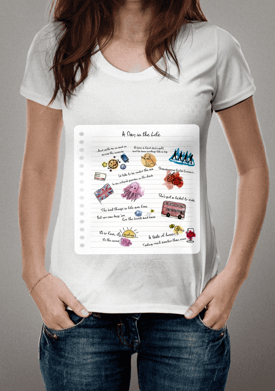 Nome do produto  Diário Beatles