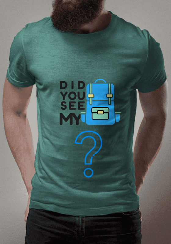 Nome do produto  Did you see my bag?