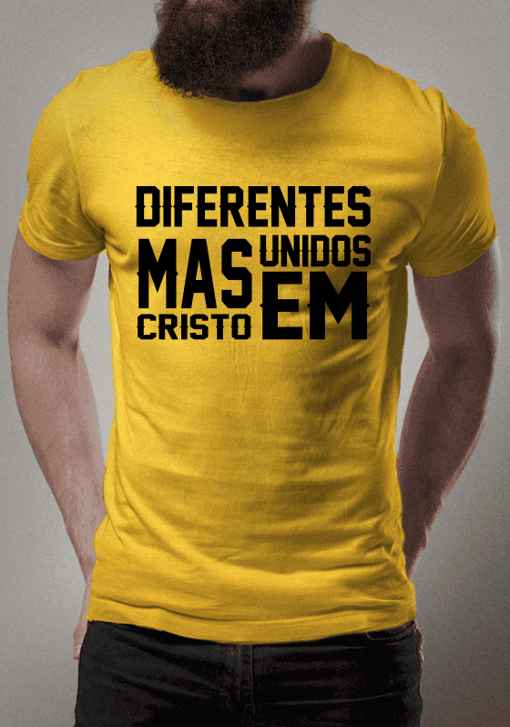 Nome do produto  Diferentes mas unidos em Cristo