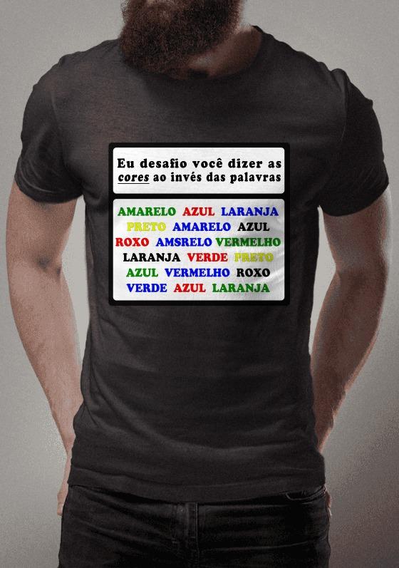 Diga as cores ao "invés" da "palavras" - Dasafios