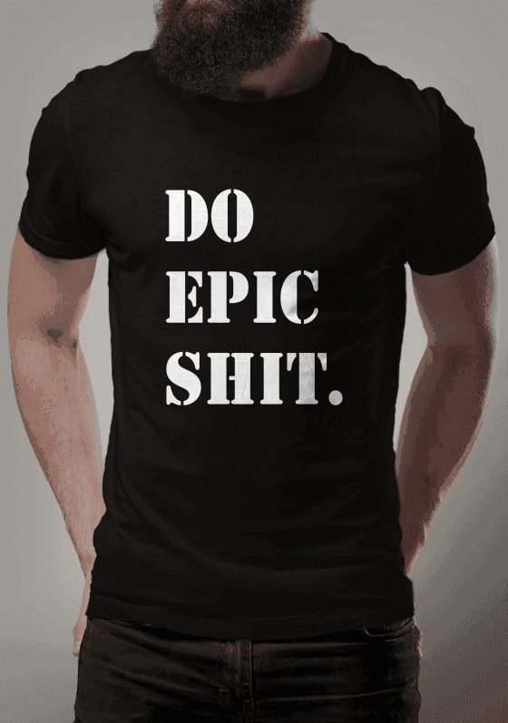 Nome do produto  Do Epic Shit.