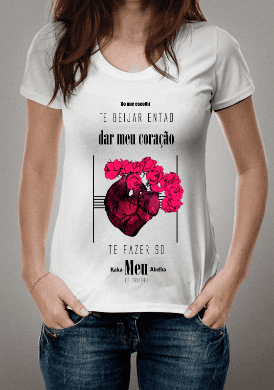 Nome do produto  Do que escolhi - Kaka Abelha (versão branca)