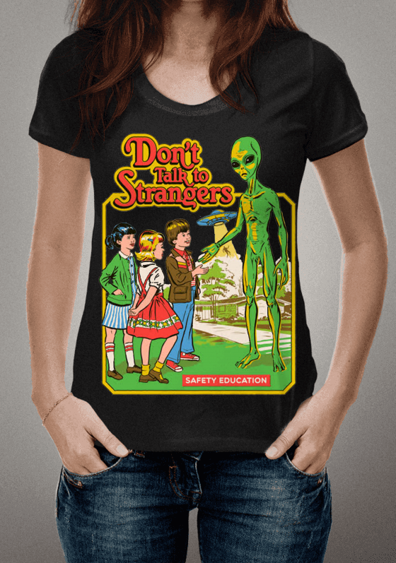 Nome do produto  Don't talk to strangers