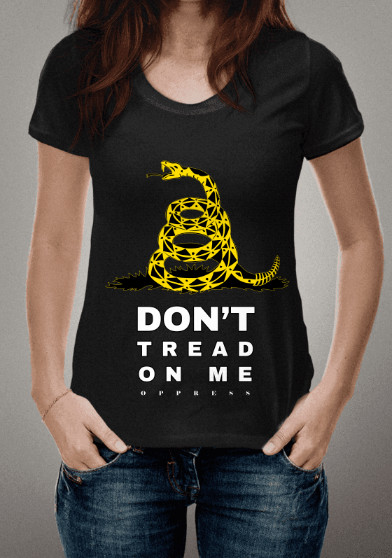Nome do produto  Don't Tread On Me v2