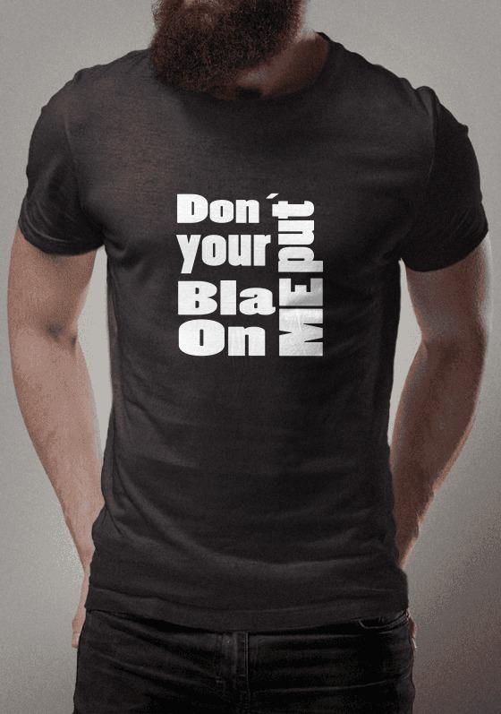 Nome do produto  Dont Put Your Blame on ME