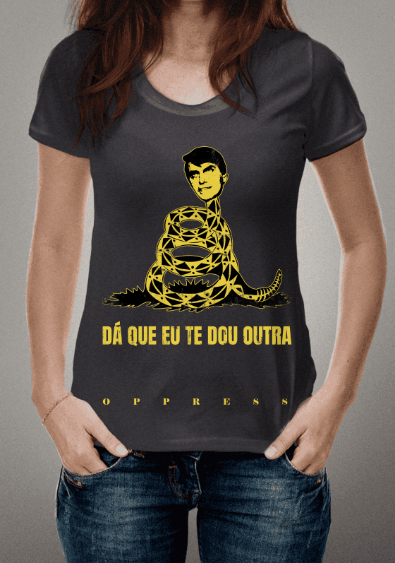 Nome do produto  Dont Tread on Bolso