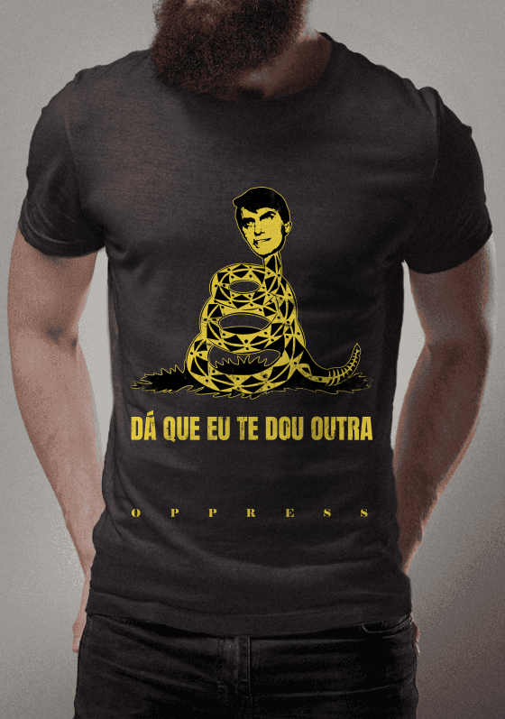 Nome do produto  Dont Tread on Bolso