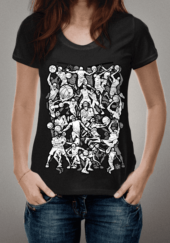 Nome do produto  Doodle basquete