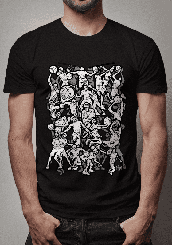 Nome do produto  Doodle basquete