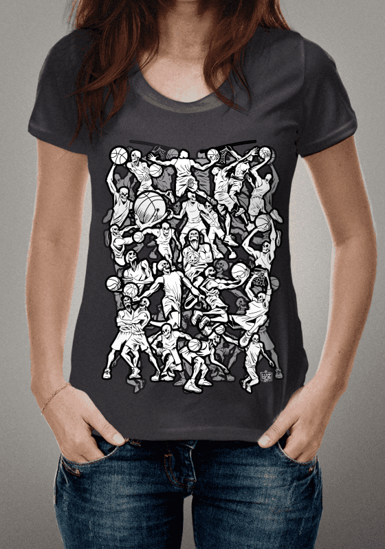 Nome do produto  Doodle basquete