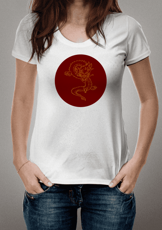 Nome do produto: Dragão Japonês (simples)