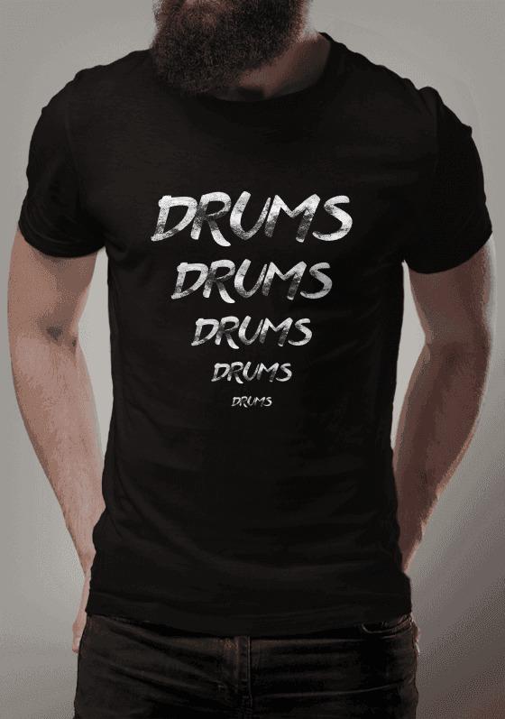 Nome do produto  Drumminext White (Coleção "Music Text")