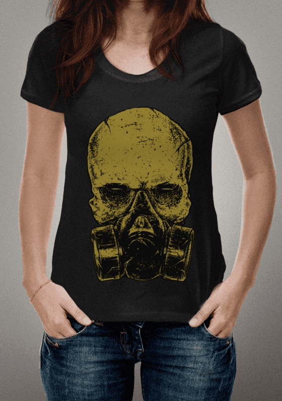 Du Hast - Bronze Skull Black