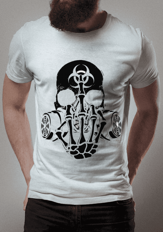 Du Hast - Skull Hand