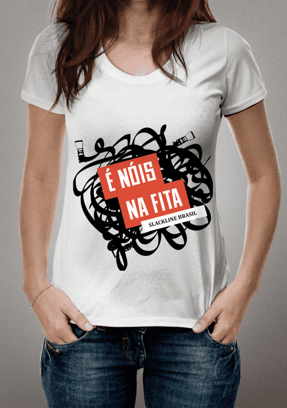 Nome do produto: É Nóis Na Fita - SlackLine Brasil