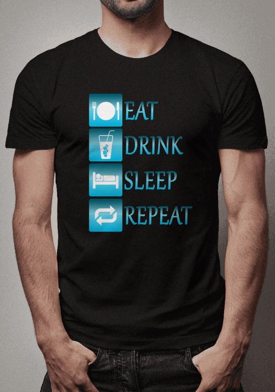 Nome do produto  Eat drink sleep repeat