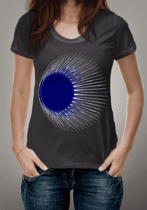 Nome do produto  Eclise Solar Azul