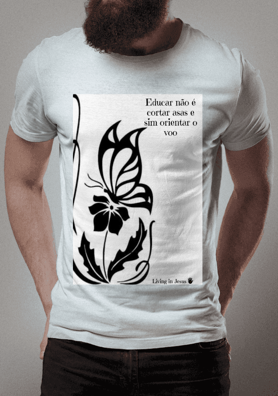 Nome do produto  Educar não é cortar asas e si orientar o voo.