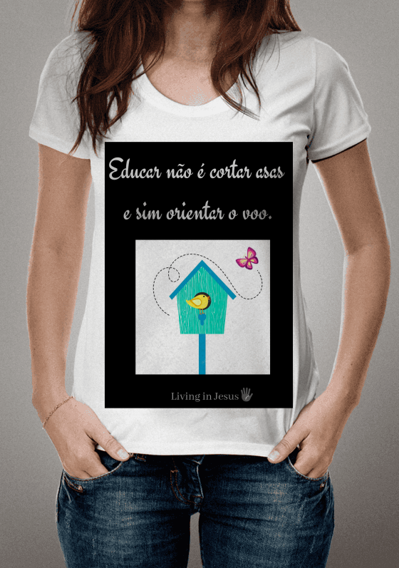 Nome do produto  Educar nao é cortar asas e sim orientar o voo