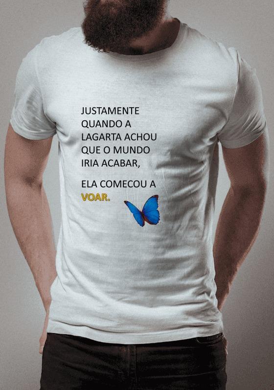 Nome do produto: Ela começou a voar (cor: Branca)