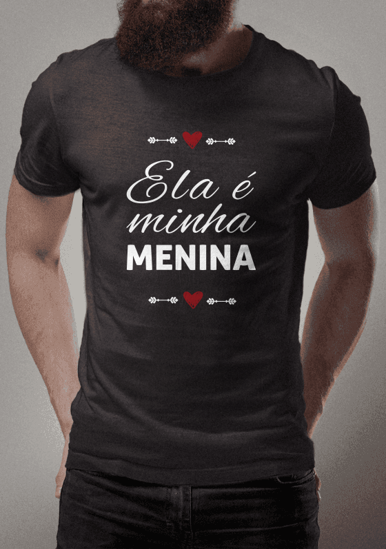 Nome do produto  Ela é minha menina