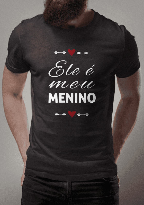 Nome do produto  Ele é meu menino