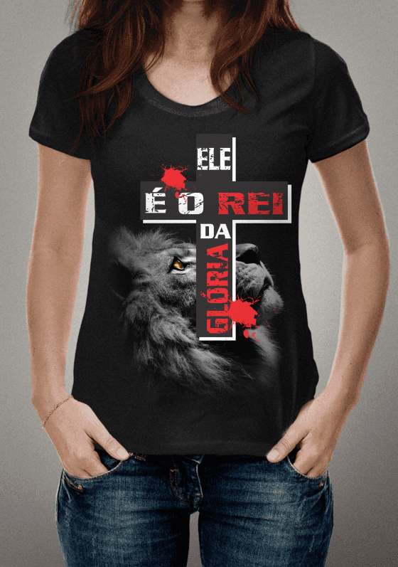 Nome do produto  Ele é o Rei da Glória