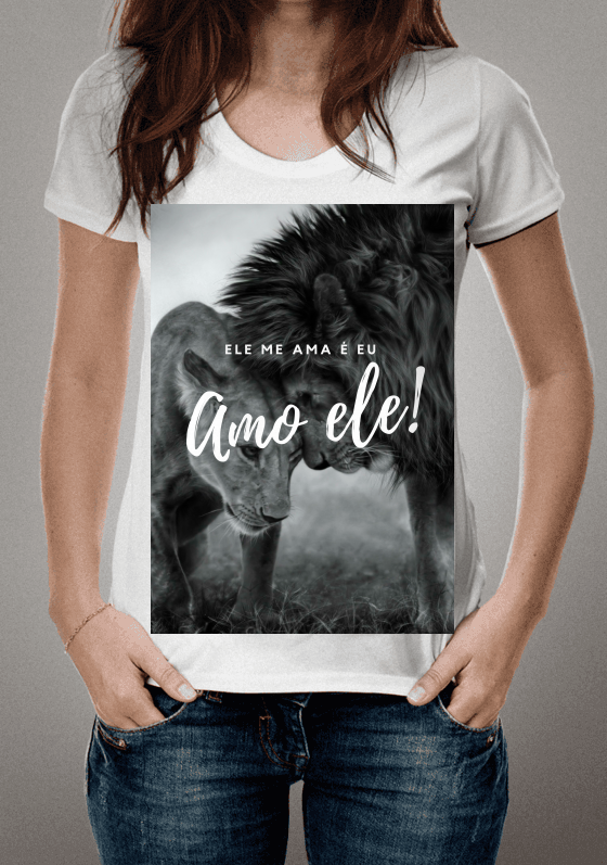 Ele Me Ama é Eu Amo Ele - Branca