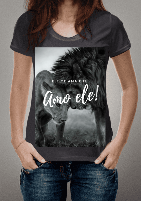 Ele Me Ama é Eu Amo Ele - Cinza Chumbo