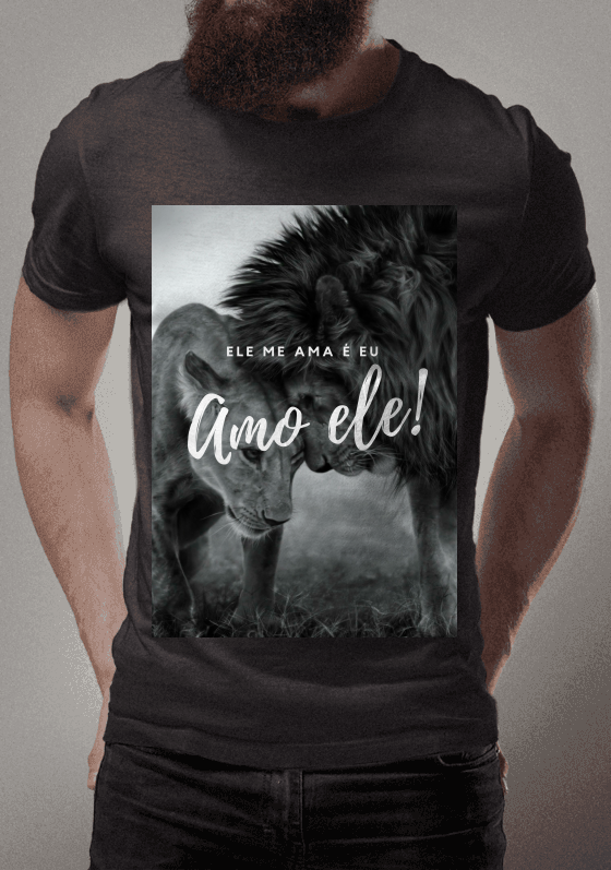 Ele Me Ama é Eu Amo Ele - Cinza Chumbo