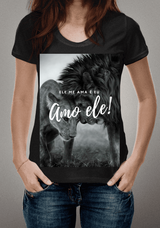 Ele Me Ama é Eu Amo Ele - Preta