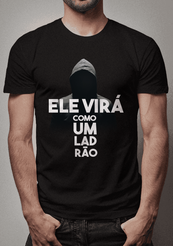 Nome do produto  ELE VIRÁ COMO UM LADRÃO