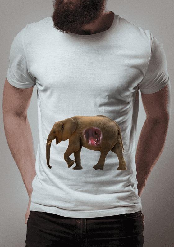 Nome do produto  Elefanta gravida , gestante , gestação, bebê elefante