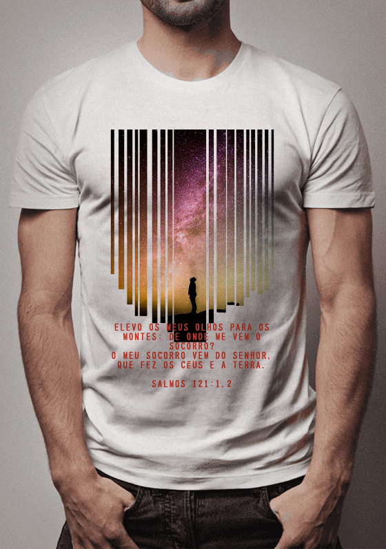 Nome do produto  Elevo meus olhos para os montes!