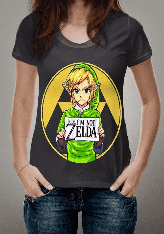 < NerdStock > Dude, I'm not Zelda, Link - Zelda