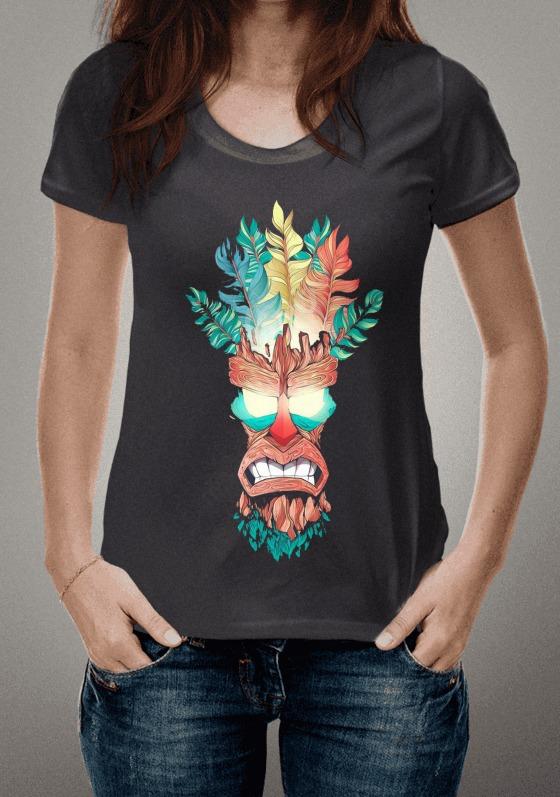 < NerdStock > Uka Uka - Crash Bandicoot