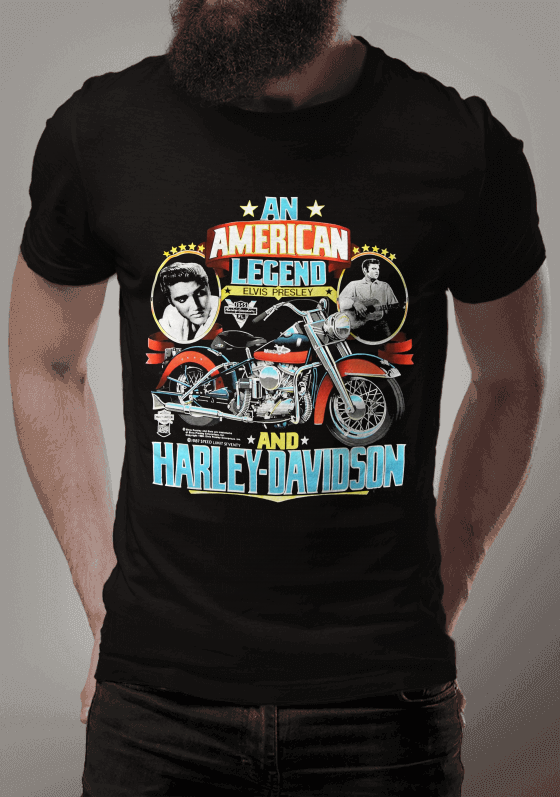 Nome do produto  Elvis Presley harley D.