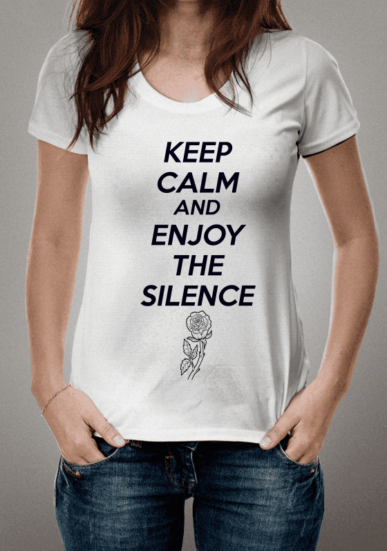 Nome do produto  ENJOY THE SILENCE