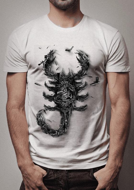 Nome do produto  Escorpião e armas