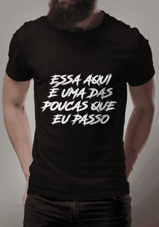 Essa daqui é uma das poucas que eu passo