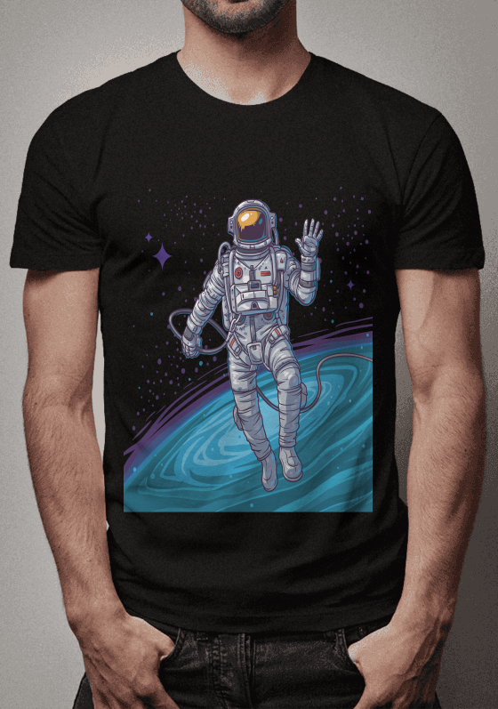 Nome do produto  Estampa Astronauta