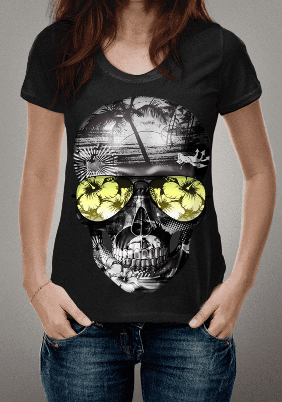 Nome do produto  ESTAMPA CAVEIRA