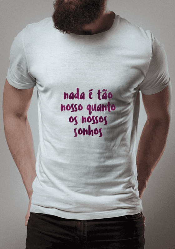 Estampa Com Frases